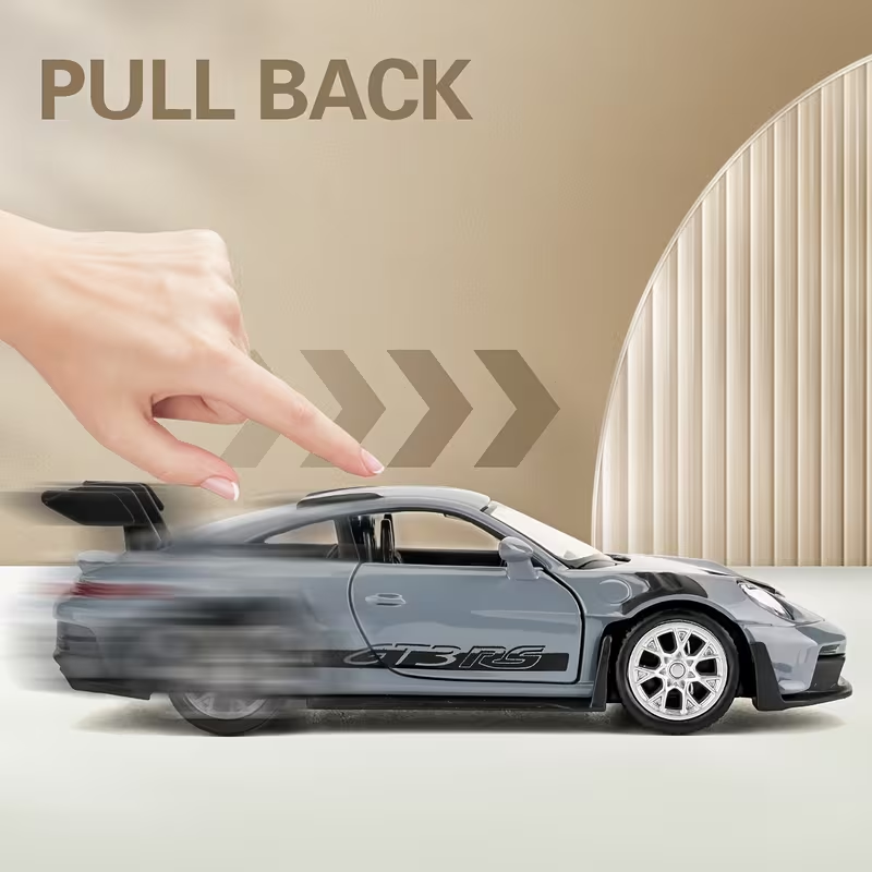 Premium 1:36 Scale Porsche 911 GT3 RS Diecast Model
